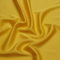 Плательная кади стрейч 138 г/м (о) ярко-желтая - итальянские ткани Тессутидея арт. 03-6867