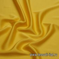 Плательная кади стрейч 138 г/м (о) ярко-желтая - итальянские ткани Тессутидея арт. 03-6867