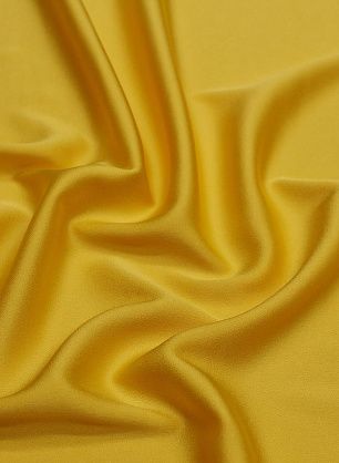 Плательная кади стрейч 138 г/м (о) ярко-желтая - в интернет-магазине тканей Тессутидея арт. 03-6867