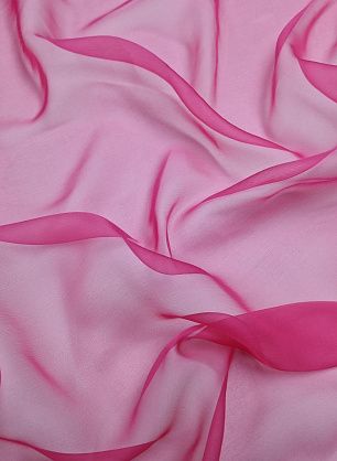 Органза (о) ярко-розовая - в интернет-магазине тканей Тессутидея арт. 10-3472