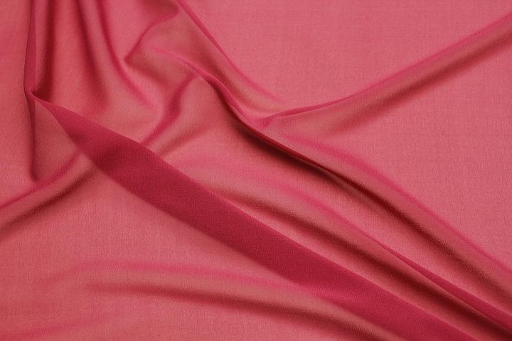 Шифон стрейч (о) светло-бордовый - итальянские ткани Тессутидея арт. 10-4534
