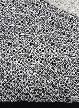 Кружево (о) айвори ш-125см Jean Bracq - в интернет-магазине тканей Тессутидея арт. 03-3931