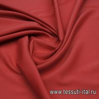 Подкладочная вискоза стрейч (о) кирпичная - итальянские ткани Тессутидея арт. 08-1440
