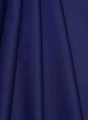 Костюмная стрейч (о) сине-черная меланж - в интернет-магазине тканей Тессутидея арт. 05-3771