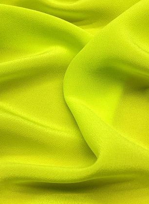 Крепдешин (о) ярко-желтый - в интернет-магазине тканей Тессутидея арт. 02-7655