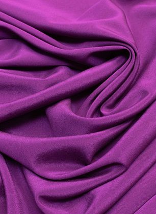 Крепдешин стрейч (о) темно-сиреневый - в интернет-магазине тканей Тессутидея арт. 02-8845
