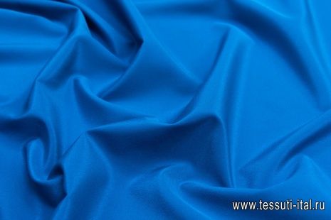 Крепдешин проклеенный (о) светло-синий - итальянские ткани Тессутидея арт. 10-1342