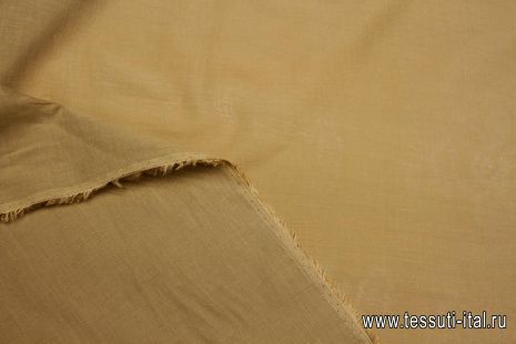 Батист (о) светло-коричневый - итальянские ткани Тессутидея арт. 01-7566