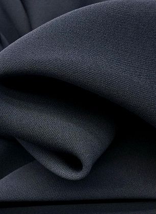 Крепдешин (о) сине-серый - в интернет-магазине тканей Тессутидея арт. 02-7991