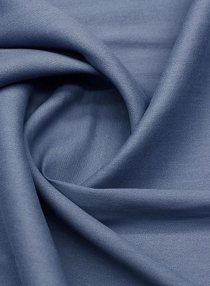 Хлопок костюмный (о) серо-голубая елочка - в интернет-магазине тканей Тессутидея арт. 01-7867