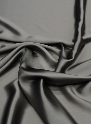 Шелк атлас (о) серо-зеленый - в интернет-магазине тканей Тессутидея арт. 10-3499