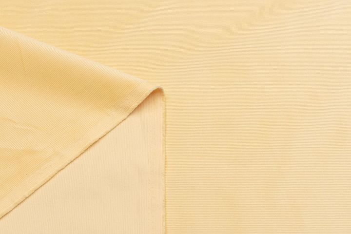 Микровельвет стрейч (о) светло-желтый - итальянские ткани Тессутидея арт. 01-6989