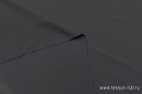 Крепдешин (о) черный - итальянские ткани Тессутидея арт. 10-3031