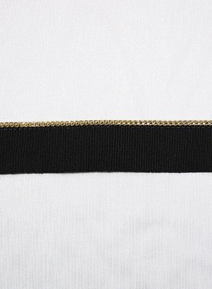 Репсовая лента (о) с золотой цепью ш-3см - в интернет-магазине тканей Тессутидея арт. F-2001