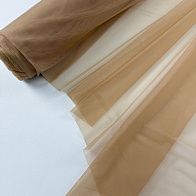 Сетка плательная бистрейч (о) телесная - итальянские ткани Тессутидея арт. 03-7512