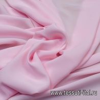 Крепдешин (о) светло-розовый - итальянские ткани Тессутидея арт. 03-5777