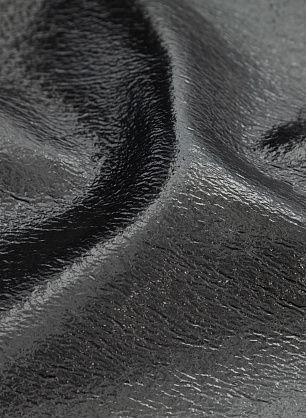 Трикотаж лоден с покрытием под кожу (о) черный - в интернет-магазине тканей Тессутидея арт. 15-1153