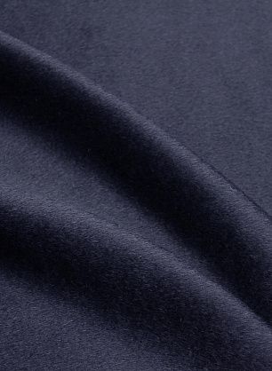 Пальтовая альпака+шерсть (о) темно-синяя - в интернет-магазине тканей Тессутидея арт. 09-2163