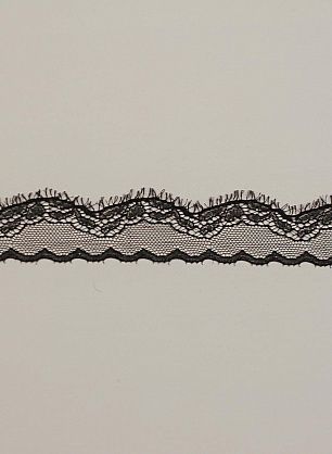 Кружево ш-3,5см черное - в интернет-магазине тканей Тессутидея арт. F-6310