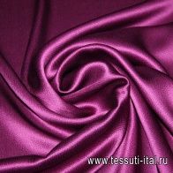 Шелк-атлас (о) ярко-фиолетовый Max Mara - итальянские ткани Тессутидея арт. 02-2490