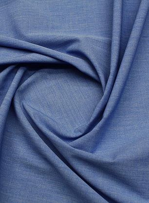Сорочечная (о) голубая меланж - в интернет-магазине тканей Тессутидея арт. 01-7871