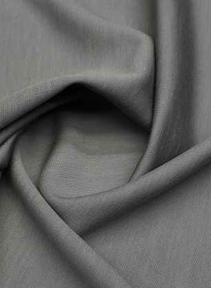 Трикотаж дабл (о) серый - в интернет-магазине тканей Тессутидея арт. 14-1745