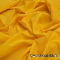 Подкладочная стрейч (о) ярко-желтая - итальянские ткани Тессутидея арт. 07-1266