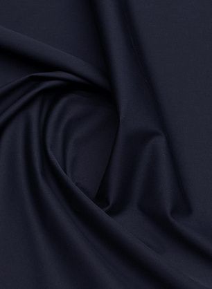 Хлопок стрейч (о) темно-синий - в интернет-магазине тканей Тессутидея арт. 01-7617