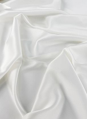 Шелк атлас стрейч (о) айвори - в интернет-магазине тканей Тессутидея арт. 10-4048