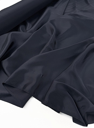 Подкладочная вискоза+ПБТ стрейч (о) темно-синяя - в интернет-магазине тканей Тессутидея арт. 07-1567