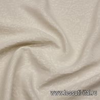 Хлопок+вискоза (о) жаккардовый принт на белом - итальянские ткани Тессутидея арт. 01-7582