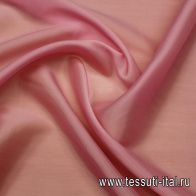 Подкладочная вискоза стрейч (о) розовая - итальянские ткани Тессутидея арт. 08-1495