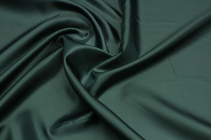 Подкладочная вискоза (о) малахитовая - итальянские ткани Тессутидея арт. 08-1456