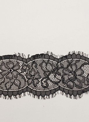 Кружево Solstiss (о) темно-синее ш-8см - в интернет-магазине тканей Тессутидея арт. 03-7093