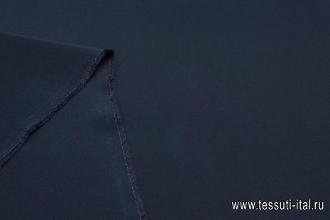 Плательная (о) темно-синяя - итальянские ткани Тессутидея арт. 03-6112
