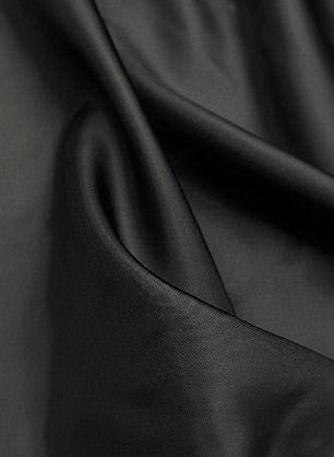 Подкладочная вискоза (о) черная - в интернет-магазине тканей Тессутидея арт. 08-1617