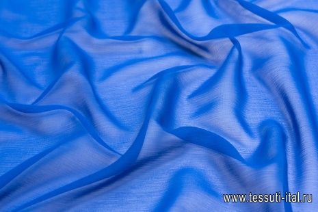 Шифон (о) светло-синий - итальянские ткани Тессутидея арт. 10-1305