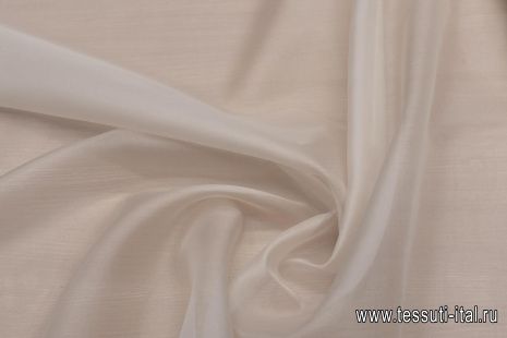Органза (о) светло-бежевая - итальянские ткани Тессутидея арт. 10-3008