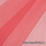 Сетка плательная (о) красная - итальянские ткани Тессутидея арт. 03-6657