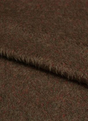 Пальтовая альпака (н) красно-коричневая - в интернет-магазине тканей Тессутидея арт. 09-1212