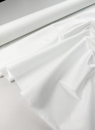 Сорочечная (о) белые жаккардовые соты - в интернет-магазине тканей Тессутидея арт. 01-8018