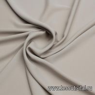 Шифон дабл (о) светло-серый - итальянские ткани Тессутидея арт. 10-3612