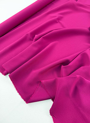 Плательная вискоза+ацетат (о) фуксия - в интернет-магазине тканей Тессутидея арт. 03-7507