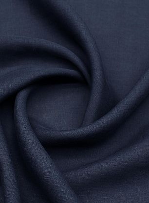 Лен сорочечный (о) темно-синий - в интернет-магазине тканей Тессутидея арт. 16-1000