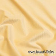 Микровельвет стрейч (о) светло-желтый - итальянские ткани Тессутидея арт. 01-6989