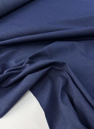 Джинса стрейч (н) темно-синяя полоска - в интернет-магазине тканей Тессутидея арт. 01-8009