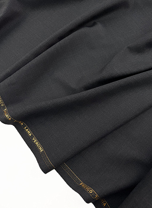 Костюмная шерсть (о) темно-серая - в интернет-магазине тканей Тессутидея арт. 05-5262