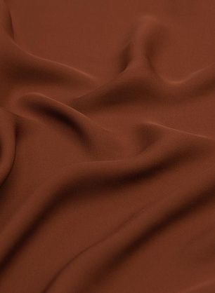 Крепдешин (о) шоколадный - в интернет-магазине тканей Тессутидея арт. 10-1573