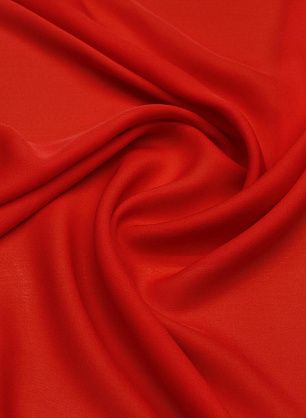 Шифон (о) красный - в интернет-магазине тканей Тессутидея арт. 10-3635