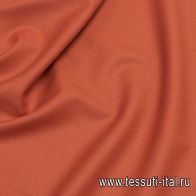 Костюмная стрейч (о) кирпичный - итальянские ткани Тессутидея арт. 05-4176